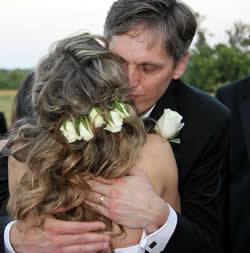 Remnant Fellowship Wedding Hug from Dad