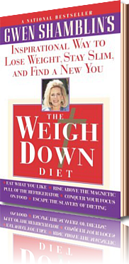 The Weigh Down Diet Book on table