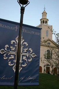 Remnant Fellowship Church outside banner