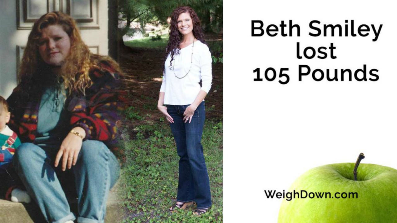 Beth-Smiley-105-Pounds-Down-Weigh-Down-Testimony