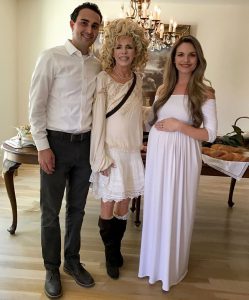 Gwen Shamblin with Tomi and Laura Homonnay at their baby shower.