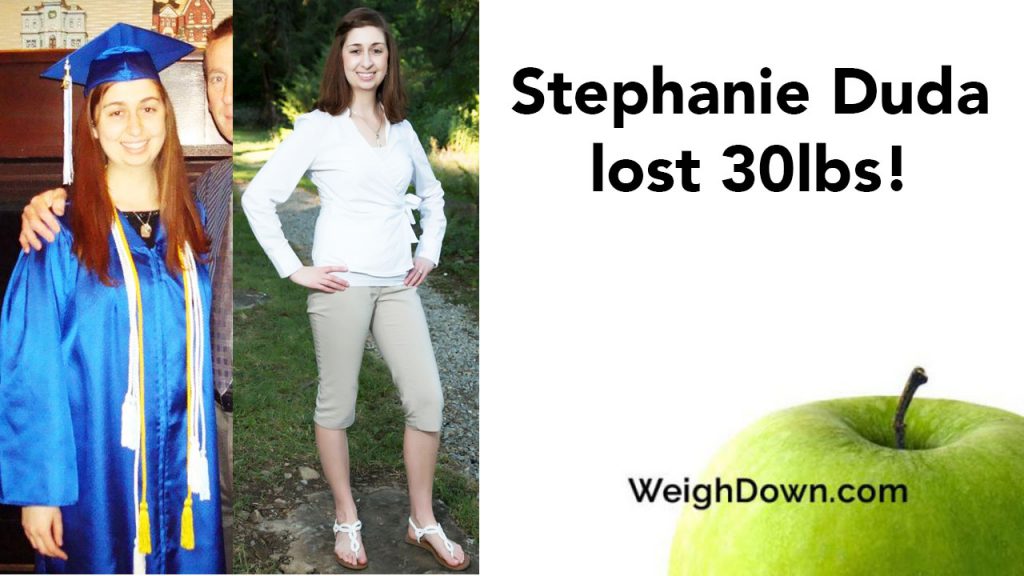 Weigh Down Before & After Stephanie Duda 2