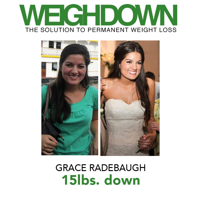 Weigh Down Before & After Grace Radebaugh