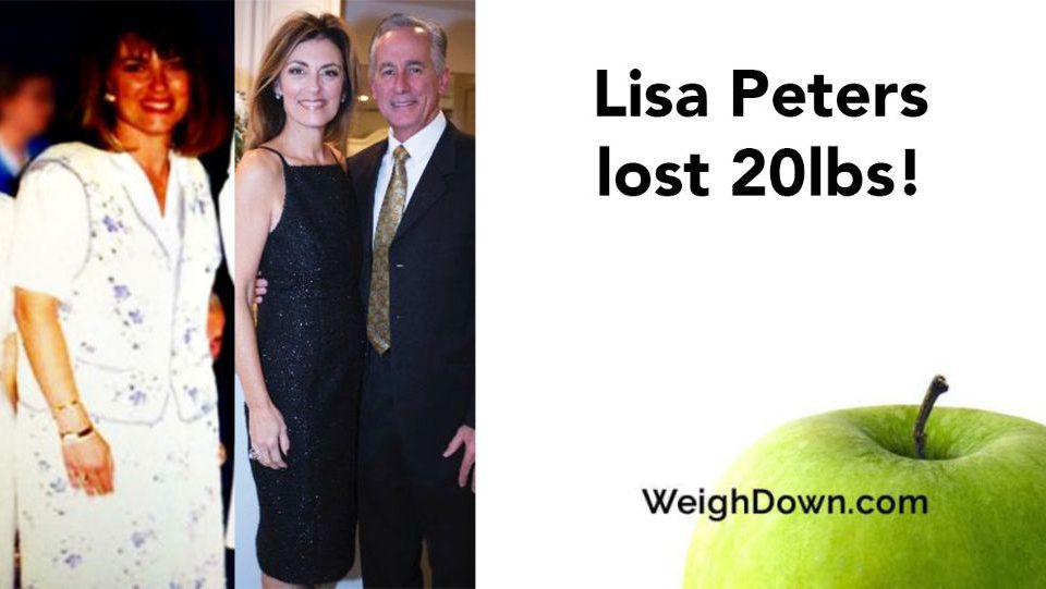 Weigh Down Before After Lisa Peters