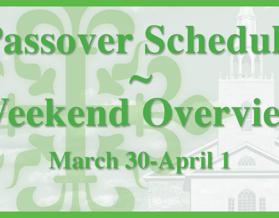 remnant-fellowship-passover-2018-schedule