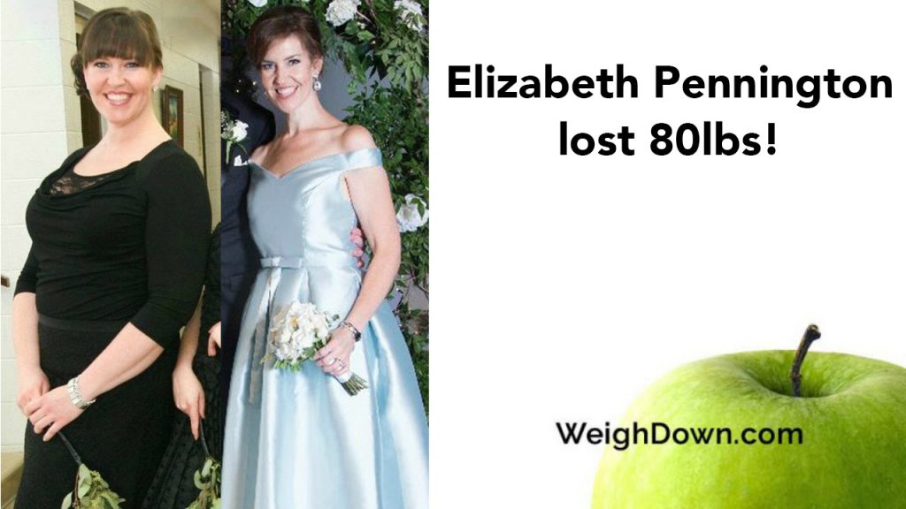 Weigh Down Before & After Elizabeth Pennington 2