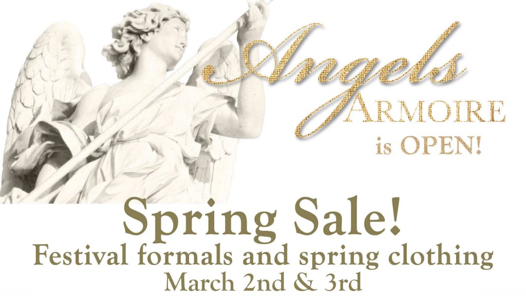 Angel's Armoire spring sale